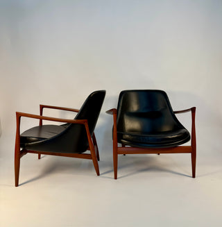 Rare Pair of Vintage Elizabeth Lounge Chairs by Ib Kofod Larsen