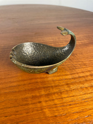 Pal-Bell Whale Bronze and Enamel Catchall by Maurice Ascalon