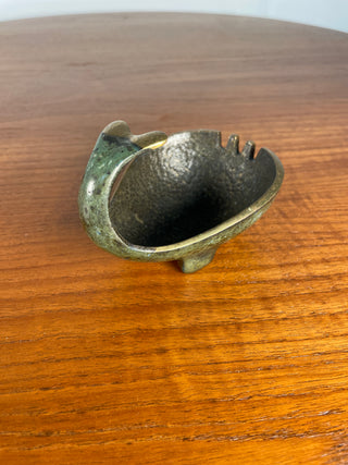 Pal-Bell Whale Bronze and Enamel Catchall by Maurice Ascalon