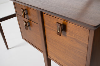 Stanley Young Walnut Desk for Glenn of California