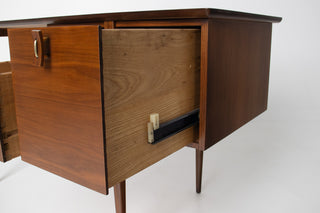 Stanley Young Walnut Desk for Glenn of California