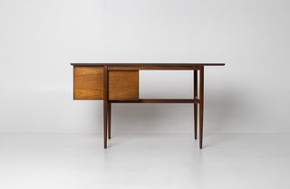 Stanley Young Walnut Desk for Glenn of California