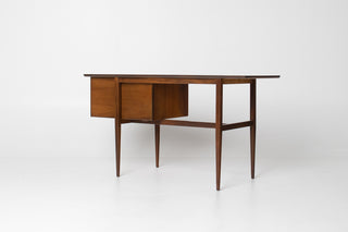 Stanley Young Walnut Desk for Glenn of California