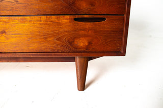 Ib Kofod Larsen Teak 8-Drawer Dresser for J. Clausen & Son Brande Møbelfabrik, Denmark