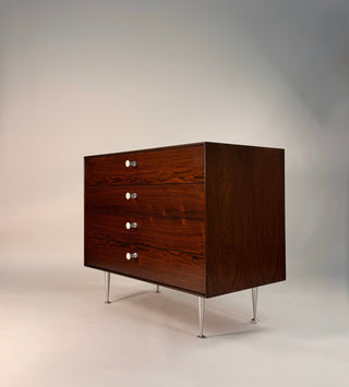 George Nelson Rosewood Thin Edge 4 drawer Dresser for Herman Miller