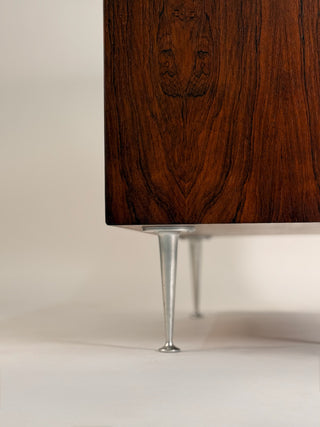 George Nelson Rosewood Thin Edge 4 drawer Dresser for Herman Miller