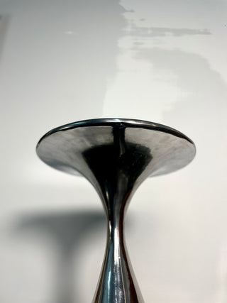 Jordan Mozer East Gueridon Pedestal Table in Solid Cast Aluminum