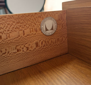 George Nelson Thin Edge 10-Drawer Dresser in Walnut for Herman Miller, Circa. 1950s