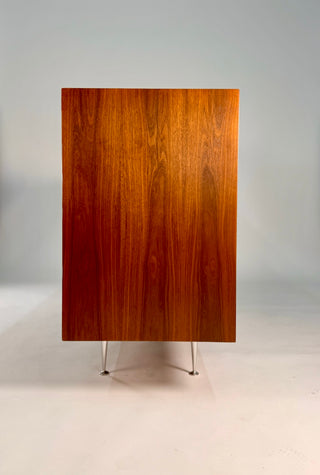 George Nelson Thin Edge 10-Drawer Dresser in Walnut for Herman Miller, Circa. 1950s