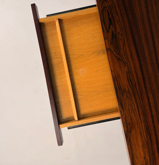 Rare Hugh Acton Rosewood & Chrome Executive Desk