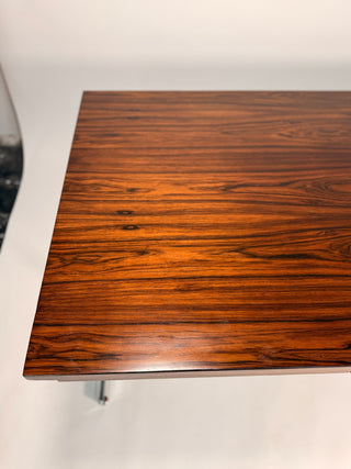 Rare Hugh Acton Rosewood & Chrome Executive Desk