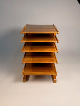 Rare Edward Wormley for Dunbar “Magazine Tree”  or Side Table  in Walnut