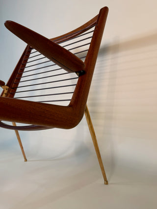 Peter Hvidt & Orla Molgaard-Nielsen Boomerang Chair Model  FD-135