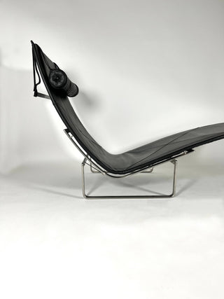 Poul Kjaerholm Chaise Lounge Model PK24 for Fritz Hansen