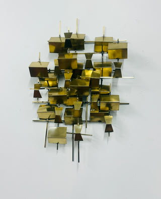 Brutalist Wall Sculpture