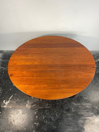 Peter Hvidt & Orla Molgaard-Nielsen Drop Leaf Dining Table in Solid Teak