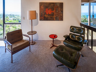 Eames Lounge Chair & Ottoman 670/671 – 3rd Generation: Early 1970s | Rosewood & Moss Green Leather