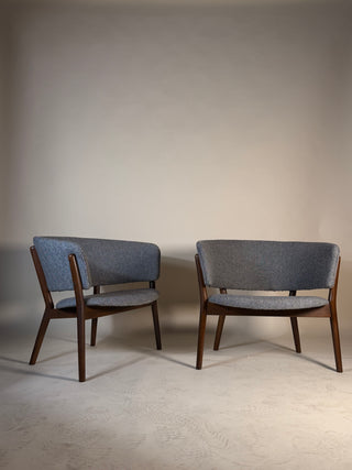 Pair of Nanna Ditzel Chairs for Selig