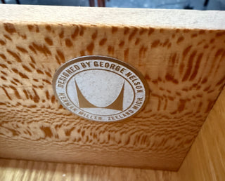 George Nelson Thin Edge 10-Drawer Dresser in Walnut for Herman Miller, Circa. 1950s