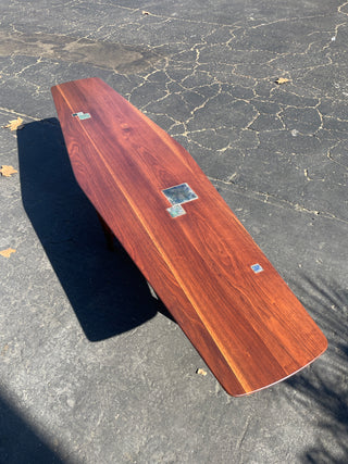Edward Wormley Janas Coffee Table with Tiffany Glass Tiles for Dunbar