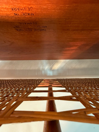 Hans J. Wegner Solid Teak Coffee Table Model AT-10 For Andreas Tuck