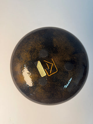 Annemarie Davidson “Ghostline” Enamel Plate, California, 1960s