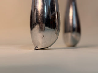 Jordan Mozer East Gueridon Pedestal Table in Solid Cast Aluminum