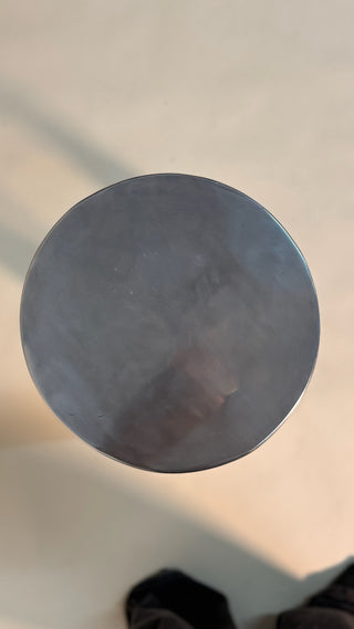 Jordan Mozer East Gueridon Pedestal Table in Solid Cast Aluminum