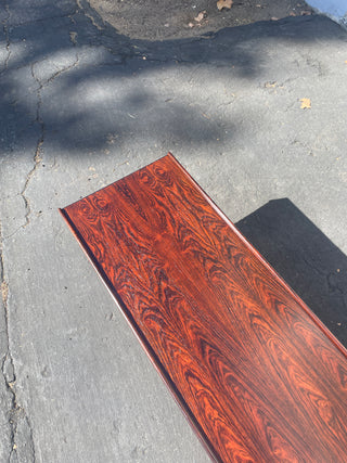 Torbjørn Afdal Extra Long Rosewood Krobo Bench – Iconic Mid-Century Modern Design from Norway, 1960s