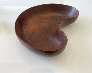 Danish Modern Sculptural Teak  Bowl