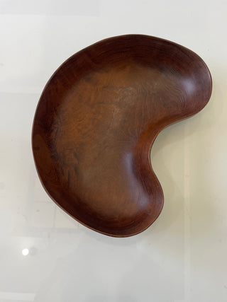 Danish Modern Sculptural Teak  Bowl