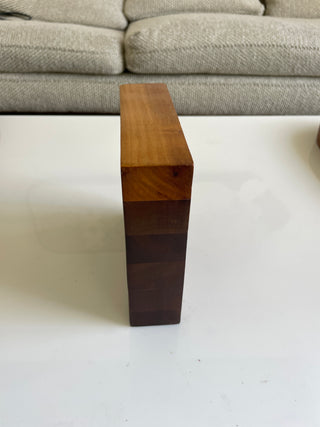 Mid Century Modern Ombré Wood Catchall