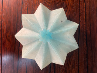 Tessa Clegg Pale Green Frosted Glass bowl