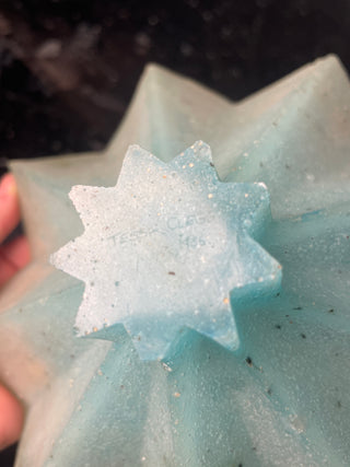 Tessa Clegg Pale Green Frosted Glass bowl