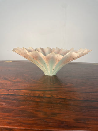 Tessa Clegg Coupe Flocon De Neige Glass Bowl