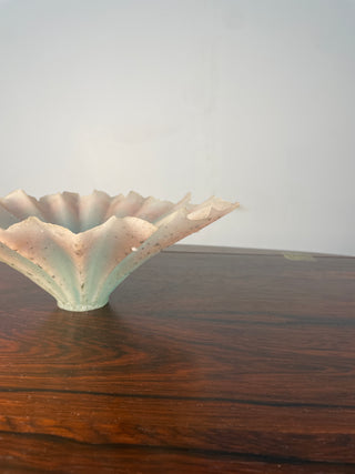 Tessa Clegg Coupe Flocon De Neige Glass Bowl