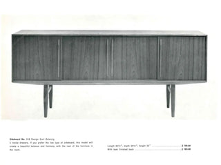 Kurt Østervig Danish Modern Teak  Credenza