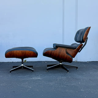 In Process: 3rd Generation Eames Lounge Chair and Ottoman