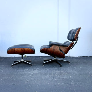 In Process: 3rd Generation Eames Lounge Chair and Ottoman