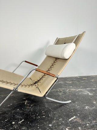 FK-87 Grasshopper Chaise Lounge by Preben Fabricius + Jørgen Kastholm for Kill