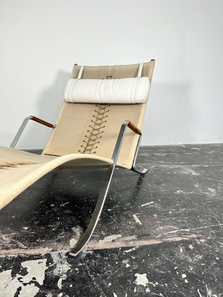 FK-87 Grasshopper Chaise Lounge by Preben Fabricius + Jørgen Kastholm for Kill
