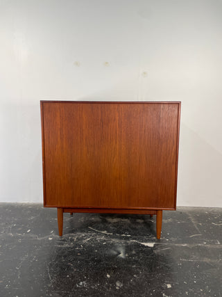 Rare Johannes Aasbjerg Teak Dresser Circa 1960's Denmark (Pair Available)