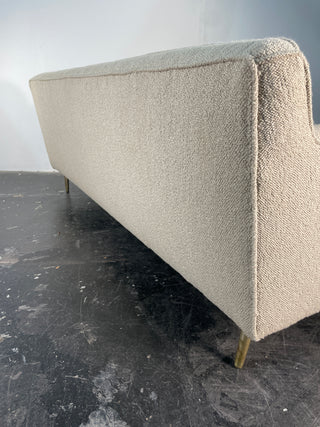 Edward Wormley Sofa with Brass legs for Dunbar