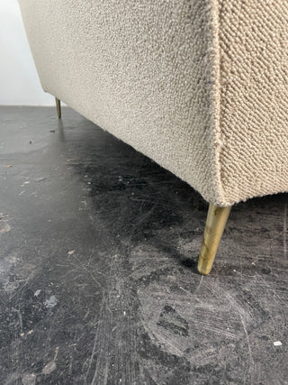 Edward Wormley Sofa with Brass legs for Dunbar