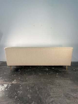 Edward Wormley Sofa with Brass legs for Dunbar