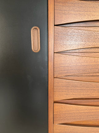 Arne Vodder Model 29 Teak Credenza with Solid Brass Legs – Danish Mid‑Century Modern Sideboard