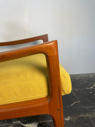 Rocking Chair by Ole Wanscher in Solid Teak, Denmark Circa 1950's