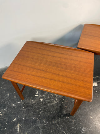 Pair of Vintage 'Frisco' Side Tables by Folke Ohlsson in Teak, Circa 1960s