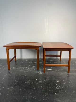 Pair of Vintage 'Frisco' Side Tables by Folke Ohlsson in Teak, Circa 1960s