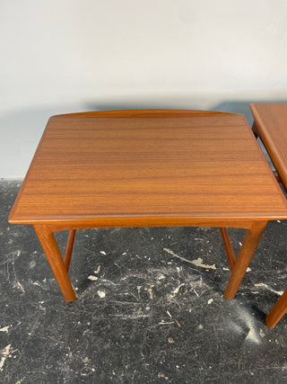 Pair of Vintage 'Frisco' Side Tables by Folke Ohlsson in Teak, Circa 1960s